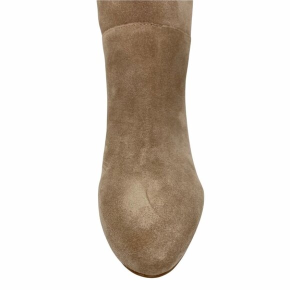 Marc Fisher LTD Zadia Tan Suede Knee High Boots - Picture 10 of 13